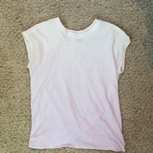 Athleta Girl ombré size L/12 tee (tie up knot in back)
